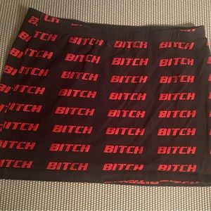 Vintage Early 00s Lip Service Mini Skirt